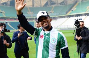 Eto'o signs for Konyaspor from Antalyaspor
