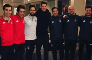 Mario Gomez visits Besiktas