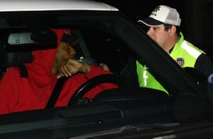 Ryan Donk caught driving without a license