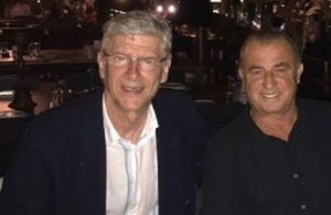 Fatih Terim meets with Arsene Wenger