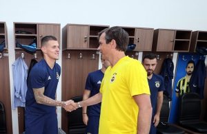 Philip Cocu takes charge of first training session