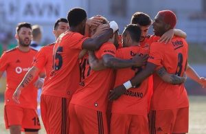 Besiktas have defeated Faroese club B36 Torshavn in first leg