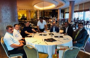 Malatyaspor president meets with FC Lugano counterpart