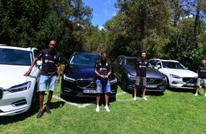 Besiktas players receive new cars from Volvo sponsor
