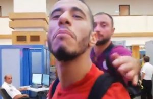 Younes Belhanda insults fan at airport