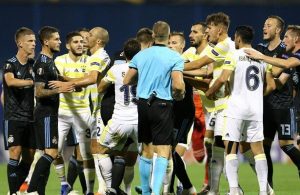 Fenerbahce suffered a heavy defeat in Zagreb