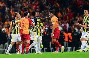 Jailson slaps Belhanda Galatasaray Fenerbahce derby