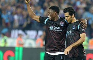Trabzonspor Caleb Ekuban. Wanted on permanent deal