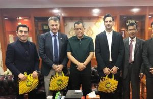 Besiktas president visits Malaysia