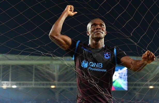 Trabzonspor's Anthony Nwakaeme in hot form
