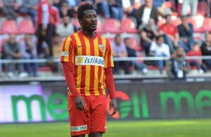 Ghana striker Asamoah Gyan sues Kayserispor